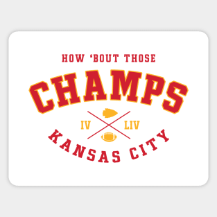 How 'bout those champs! Sticker